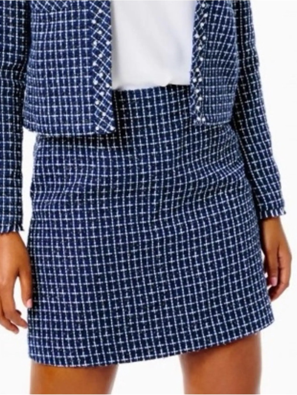Lilly Pulitzer Adler Tweed Mini Skirt